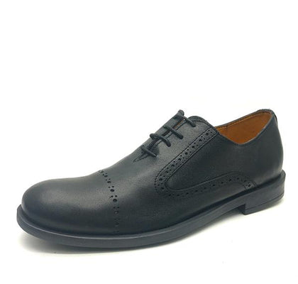 CHAUSSURE EN CUIR 012 NOIR