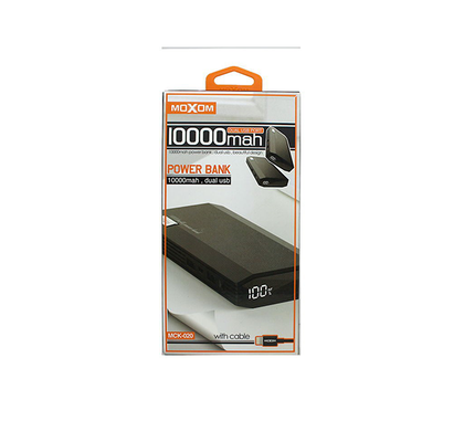 MOXOM MCK 020 10000MAH DUAL USB PORT AFFICHAGE LED POWER BANK
