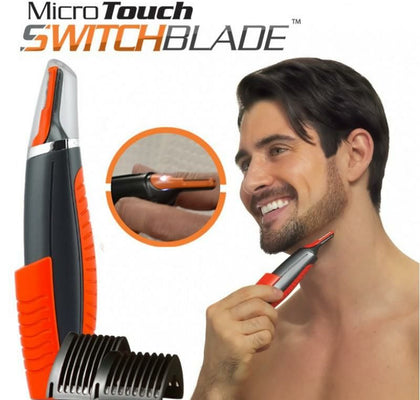 Tondeuse à cheveux MicroTouch As seen on TV tout-en-un (Nez, oreille, sourcils, les pattes)