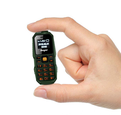 M60 3 en 1 mini GSM téléphone portable Bluetooth Dialer Headset avec lampe de poche LED