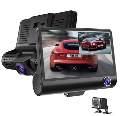 CAR DVR Caméra Voiture DVR 3 Lens Enregistreur Vidéo Full HD 1080P