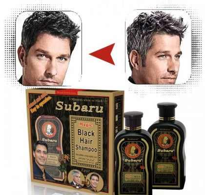 SUBARU SHAMPOING COLORANT NOIR SUBARU POUR HOMMES & FEMMES