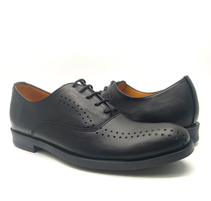 CHAUSSURE EN CUIR 01 NOIR