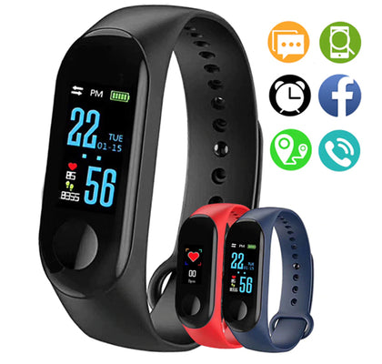 Bracelet M3 Bluetooth Version Internationale, Smart Watch Montre Connectée