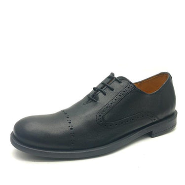 CHAUSSURE EN CUIR 012 NOIR