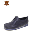Mocassin 100% Cuir - Bleu Marine