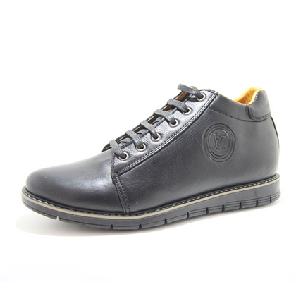 Bottine cuir noir 3120