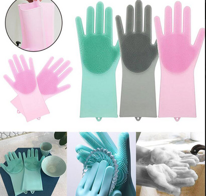 Gants De Nettoyage Magique Ultra-Puissant En Silicone - Multifonctions