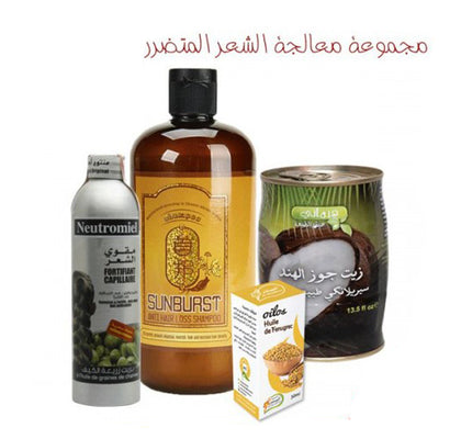 PACK PRODUITS BIO: SOIN DES CHEVEUX ABIMÉS