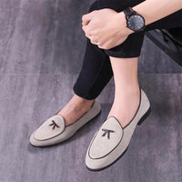 mocassins homme daim MS-881