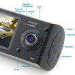 DOUBLE CAMÉRA DE VOITURE GPS DVR PLEIN HD 1080P LCD 2,7 "G-SENSOR OBJECTIF 130 °