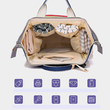 Mummy Maternity Nappy Diaper Bag Sac de bébé à grande capacité Travel Backpack