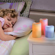 A Bakk Luma Candles Sans Cire Real Wax 12 Couleur Changement Télécommande LIGHT 3 Pcs / Set (Aléatoire)